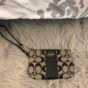Coach wristlet